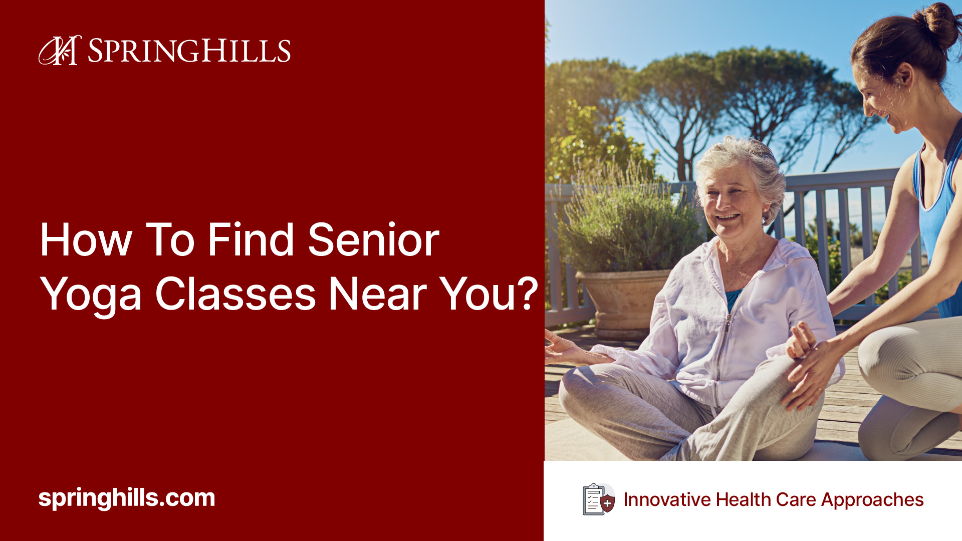 How To Find Senior Yoga Classes Near You?
